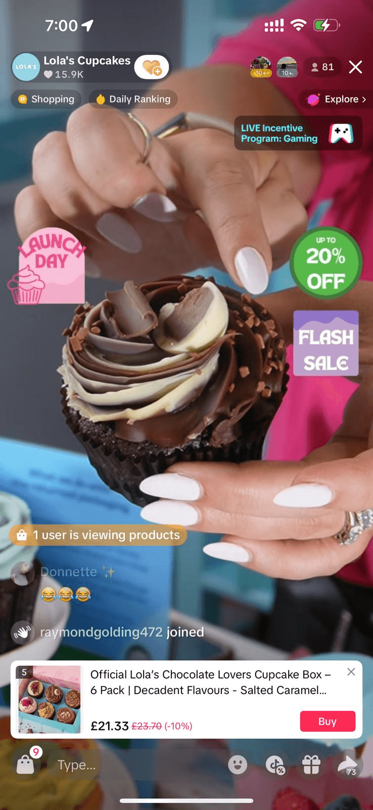 Live shopping illustration 2